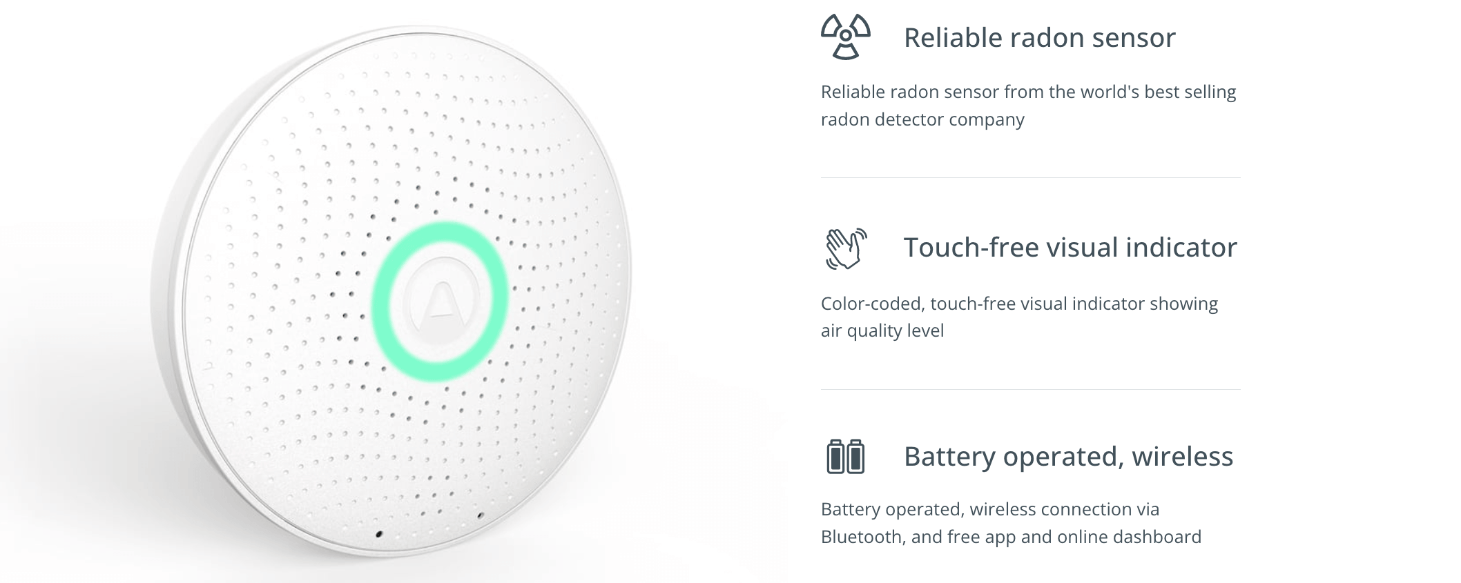 New products such as AirThings can detect radon levels in your homeImage Source: Screenshot from Airthings.com 